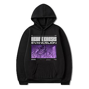 Evangelion Hoodie - Printed Hoody Comfortable Hoodie Casual Streetwear