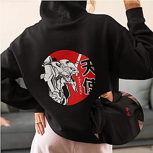 Evangelion Hoodies – Neon Genesis Evangelion Anime Retro Pullover Hoodie