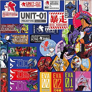 30 Pieces of Anime Neon Genesis Evangelion Stickers