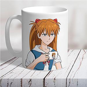 Anime NEON GENESIS EVANGELION Cartoon Characters Print Ceramic Mug