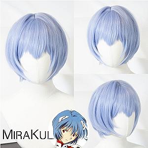 Ayanami Rei Evangelion Authentic Cosplay Costume Wig