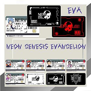 Evangelion Characters Collectible Kids Toys Sticker Cards