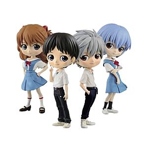 Evangelion Anime Ayanami Rei Asuka Ikari Shinji Figure Model Toys