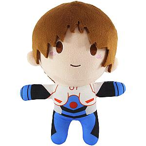 20cm Blue Shinji Ikari Evangelion Stuffed Doll Plush