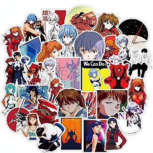 50pcs Neon Genesis Evangelion Sticker