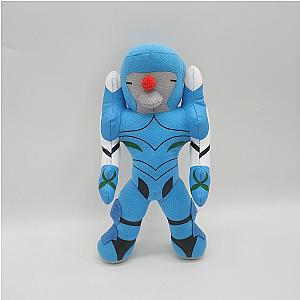 26cm Blue HG 004 EVA Evangelion Unit-00 Robot Stuffed Toy Plush