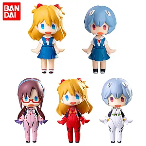 Evangelion Figures - Ayanami Rei Asuka Shinji Figurine Kawaii Car Decoration Collection Anime