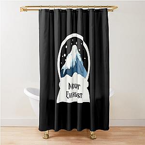 Mount Everlast Snow Globe Shower Curtain