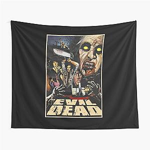 Evil Dead V6 Horror Movie Black T Shirt Tapestry