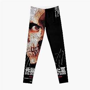 Japanese Evil Dead Worn Poster Leggings