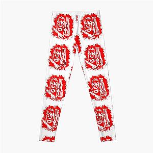 Ash Face Evil Dead Fan Art  Leggings