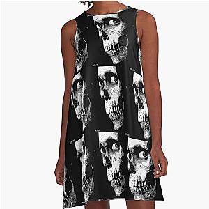 Evil Dead II Skull A-Line Dress