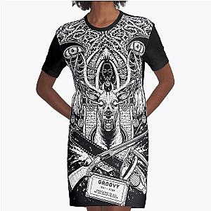 Evil Dead - Groovy T-shirt - Ash Graphic T-Shirt Dress