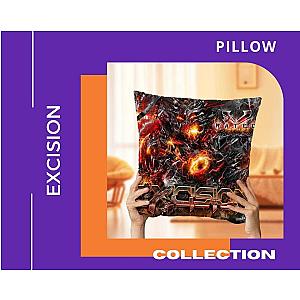 Excision Throw Pillow