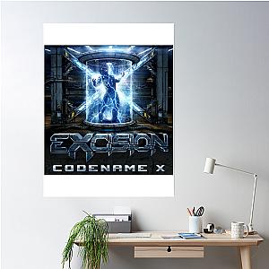 Excision Codename X Poster Premium Merch Store