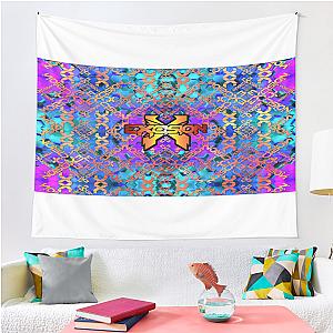 Excision Psychedelic Neon Kaleidoscope Fan Art Tapestry Premium Merch Store