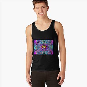 Excision Psychedelic Neon Kaleidoscope Fan Art Tank Tops Premium Merch Store