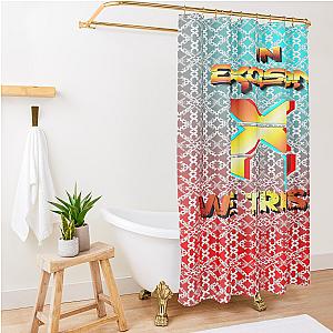 In Excision We Trust Fan Art Kaleidoscope Festival Flag Shower Curtain Premium Merch Store