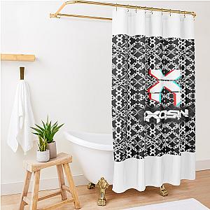 Excision Merch Pattern Design Shower Curtain Premium Merch Store