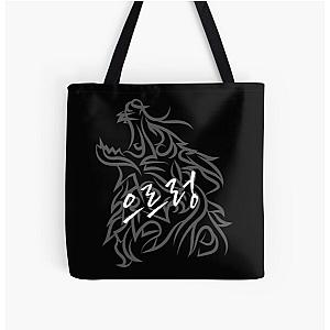 Wolf Growl (EXO KPOP) All Over Print Tote Bag