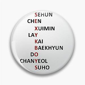 EXO "SEXYKBOYS" Pin