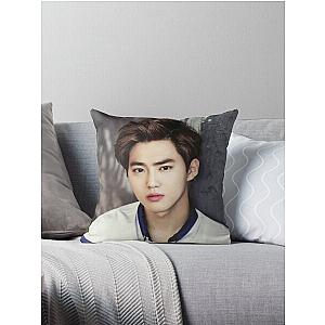 Suho Exo Singer Desing Throw Pillow