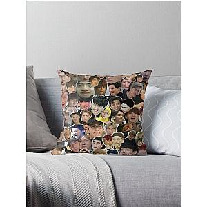 EXO - Meme Face Collage Throw Pillow