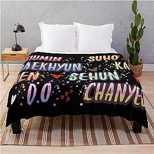 exo name  Throw Blanket