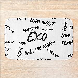 EXO call me baby, love shot, monster, ko ko bop Bath Mat