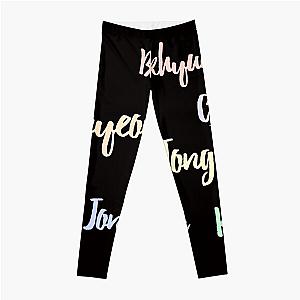 EXO real name tag Leggings