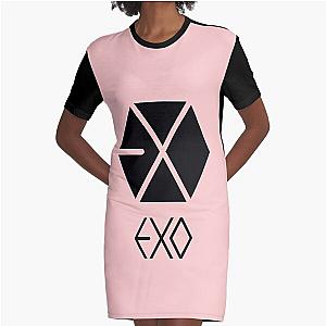 EXO Graphic T-Shirt Dress