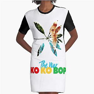 EXO Sehun The War KO KO BOP Graphic T-Shirt Dress