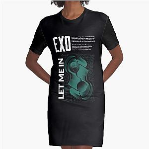 EXO - Let Me In - Kpop Merch for Fans - Gift for EXO-L Graphic T-Shirt Dress