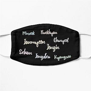 EXO real name tag Flat Mask