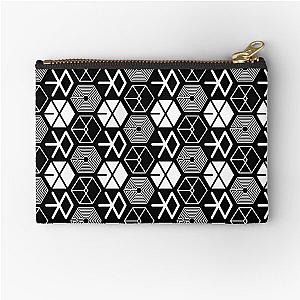 EXO Logo Pattern Zipper Pouch