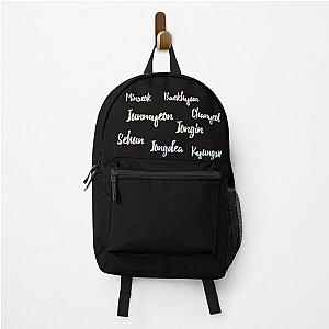 EXO real name tag Backpack