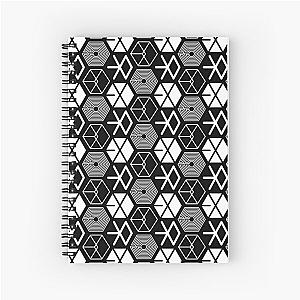 EXO Logo Pattern Spiral Notebook