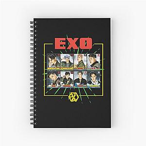 Vintage Retro Exo Power Gifts Best Men Spiral Notebook