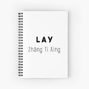 Lay exo Spiral Notebook