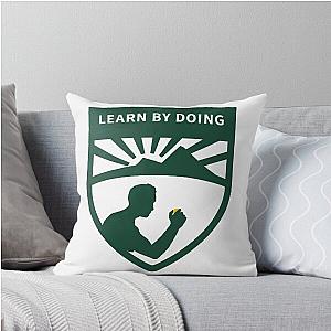 Learn by doing: Extracurricular Throw Pillow