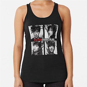 Extracurricular black Racerback Tank Top