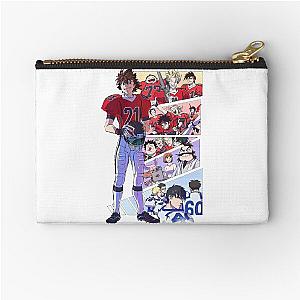 Premium Zipper Pouch with Eyeshield 21 Special Edition Artwork Design Logo Fanart