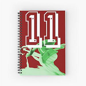 Musashi 11 Eyeshield 21 Spiral Notebook