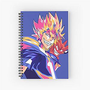 Spiral Notebook featuring HIRUMA from EYESHIELD 21