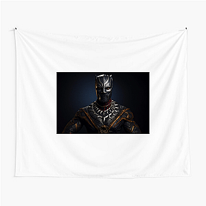 Vibranium Runs in Vision Eyes Of Wakanda Tapestries