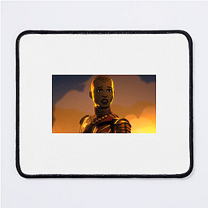 Wakanda Sees. Wakanda Shields. Eyes Of Wakanda Mouse Pads