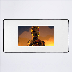 Wakanda Sees. Wakanda Shields. Eyes Of Wakanda Mouse Pads