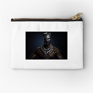 Vibranium Runs in Vision Eyes Of Wakanda Zipper Pouches
