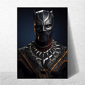Vibranium Runs in Vision Eyes Of Wakanda Posters
