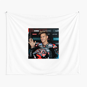 Fabio Quartararo Pole Position King Fabio Quartararo Tapestries